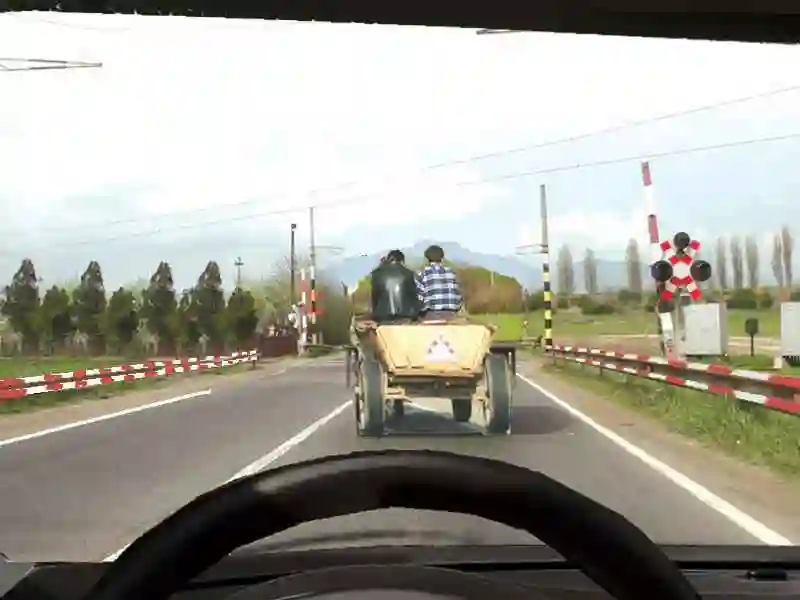 Imagine întrebare examen auto: Puteți efectua depășirea în situația dată?