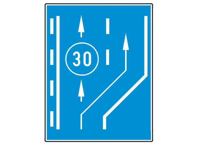 Imagine întrebare examen auto: Indicatorul alăturat arată că: