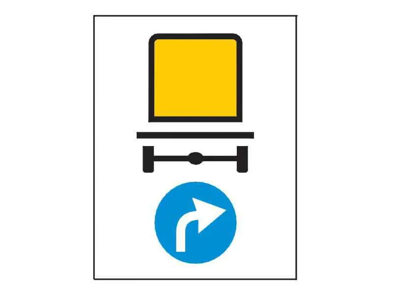 Imagine întrebare examen auto: Care este semnificația indicatorului din imagine?