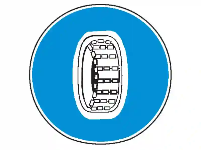 Imagine întrebare examen auto: Unde se întâlnește acest indicator?