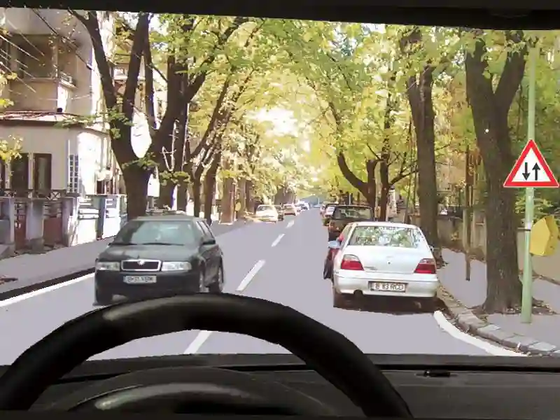 Imagine întrebare examen auto: Indicatorul din imagine vă avertizează că: