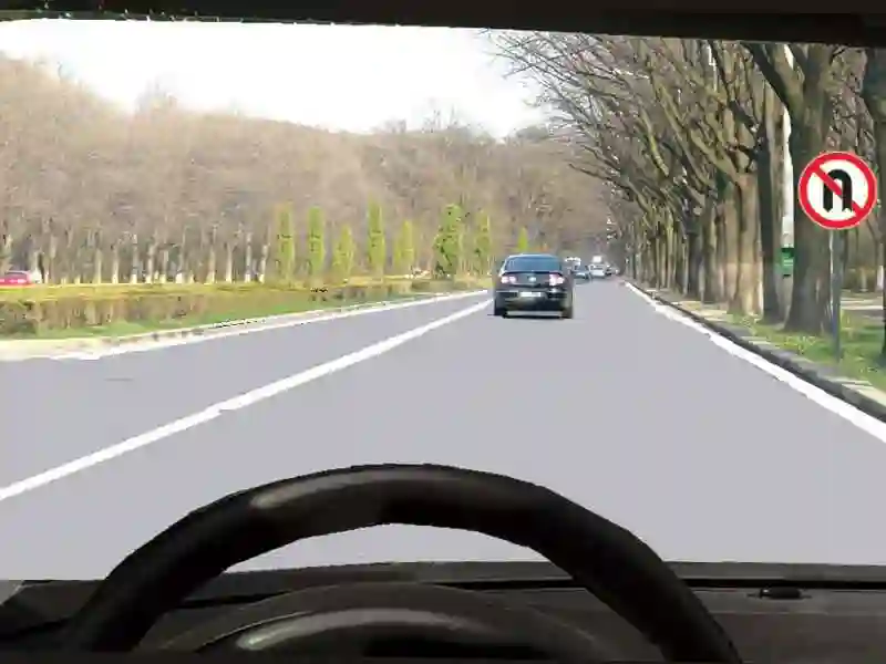 Imagine întrebare examen auto: Indicatorul interzice: