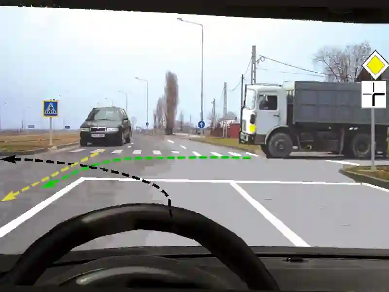 Imagine întrebare examen auto: În acest caz: