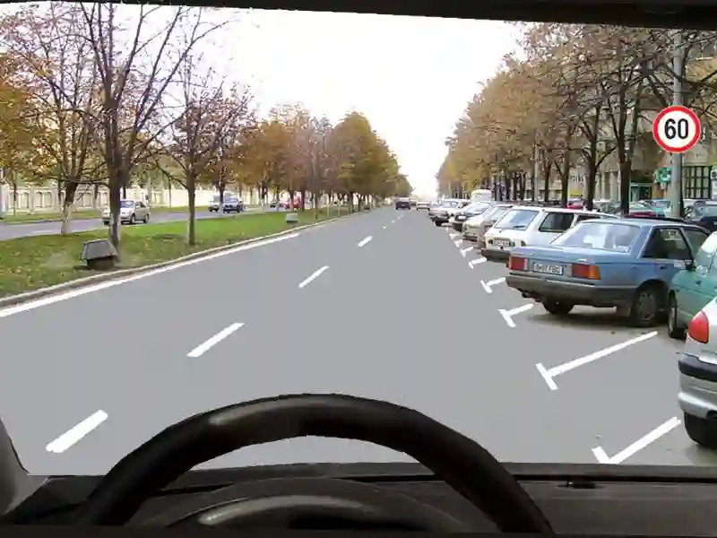 Imagine întrebare examen auto: Ce vă este interzis în situația dată?