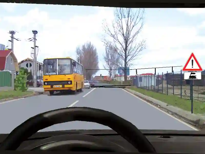 Imagine întrebare examen auto: Indicatorul semnifică: